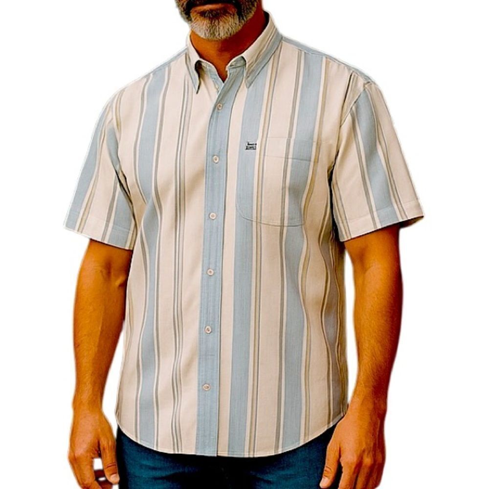 Tommy Hilfiger Men’s Striped Button Down Shirt Size XL
